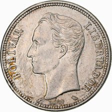 Monnaie, Venezuela, 2 Bolivares, 1960, SUP, Argent, KM:A37