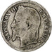 Monnaie, France, Napoléon III, Franc, 1867, Paris, B, Argent