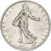 Moneta, Francja, Semeuse, Franc, 1909, Paris, EF(40-45), Srebro, KM:844.1