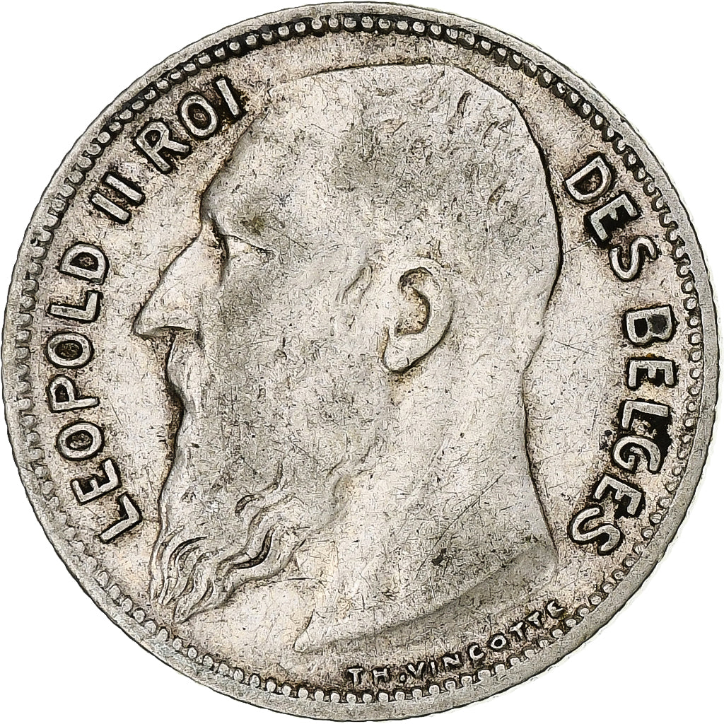 Coin, Belgium, Franc, 1904, VF(20-25), Silver, KM:56.1