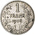 Moneta, Belgia, Leopold II, Franc, 1909, VF(20-25), Srebro, KM:57.1