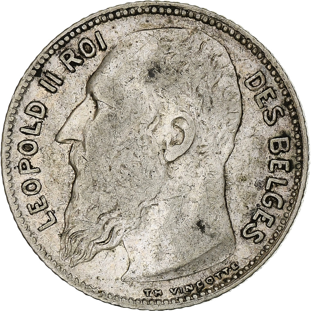 Moneta, Belgio, Franc, 1909, MB, Argento, KM:57.1