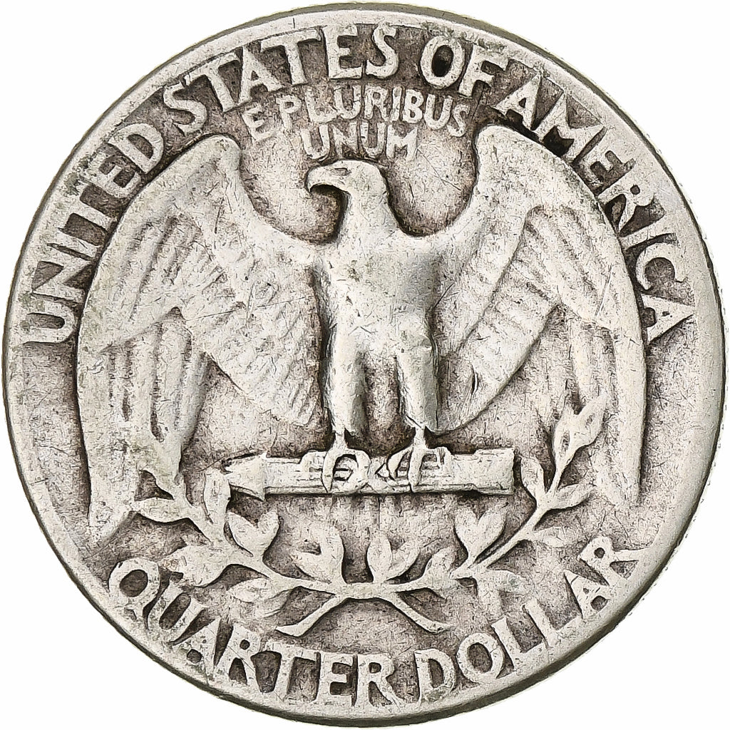 Coin, United States, Washington Quarter, Quarter, 1941, U.S. Mint, Philadelphia