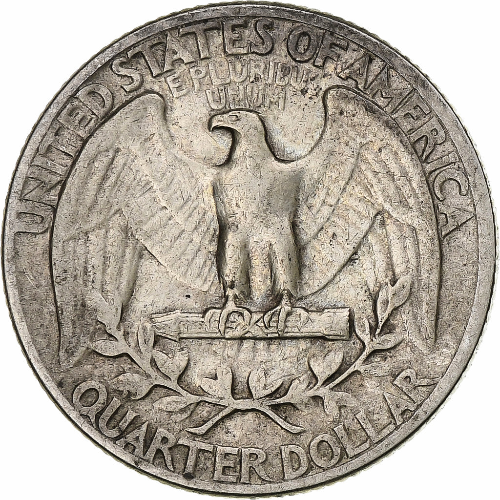 Moeda, Estados Unidos da América, Washington Quarter, Quarter, 1943