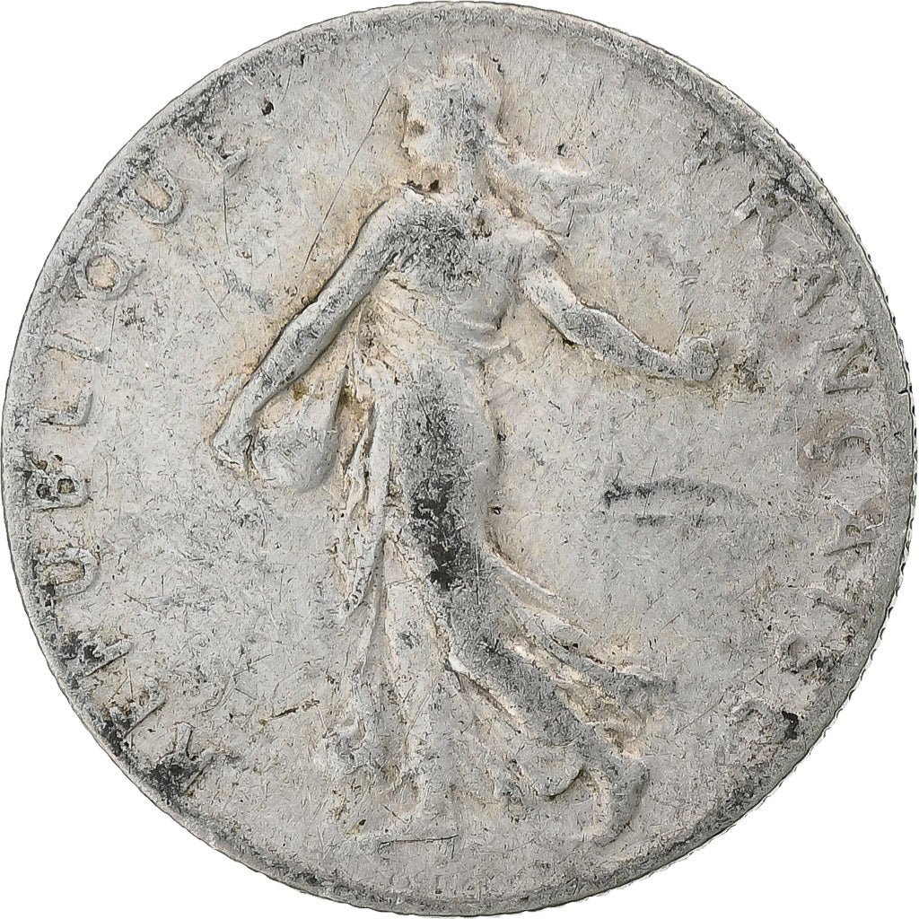 Coin, France, Semeuse, 50 Centimes, 1906, Paris, VF(30-35), Silver, KM:854