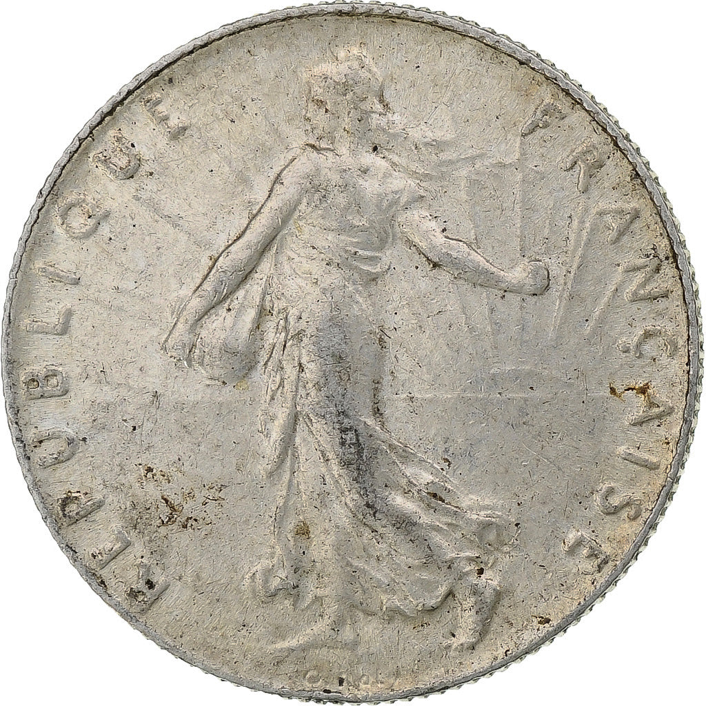 Moneda, Francia, Semeuse, 50 Centimes, 1913, Paris, MBC, Plata, KM:854