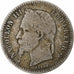 Moneta, Francja, Napoleon III, 50 Centimes, 1866, Paris, VF(20-25), Srebro