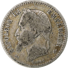 Coin, France, Napoleon III, 50 Centimes, 1867, Bordeaux, VF(20-25), Silver