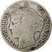 Moneta, Francja, Cérès, 50 Centimes, 1871, Bordeaux, VG(8-10), Srebro