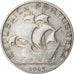Moneda, Portugal, 2-1/2 Escudos, 1943, MBC+, Plata, KM:580