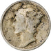 Moneta, Stati Uniti, Mercury Dime, Dime, 1917, U.S. Mint, Philadelphia, BB
