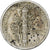 Moneda, Estados Unidos, Mercury Dime, Dime, 1917, U.S. Mint, Philadelphia, MBC