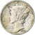 Moneta, USA, Mercury Dime, Dime, 1944, U.S. Mint, Philadelphia, AU(55-58)