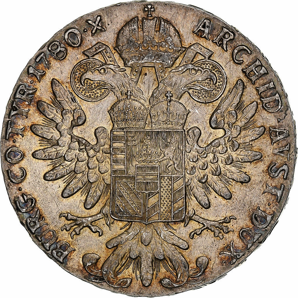 Münze, Österreich, Maria Theresa, Thaler, Convention, 1780, Vienna, Restrike
