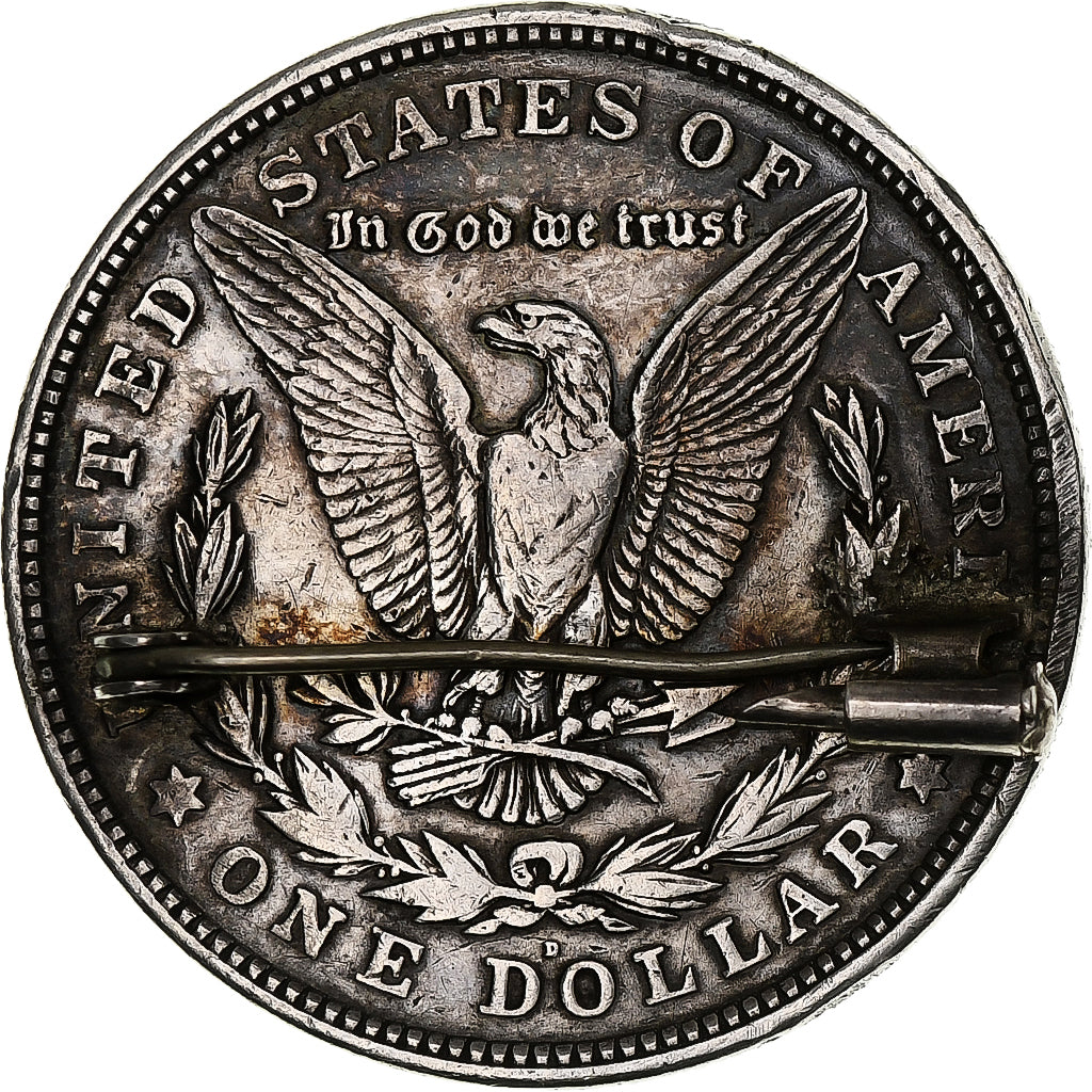 Coin, United States, Morgan Dollar, Dollar, 1921, U.S. Mint, Denver, VF(20-25)