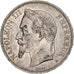 Moneta, Francia, Napoleon III, 5 Francs, 1868, Paris, BB, Argento, KM:799.1