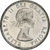 Coin, Canada, Elizabeth II, 50 Cents, 1957, Royal Canadian Mint, Ottawa