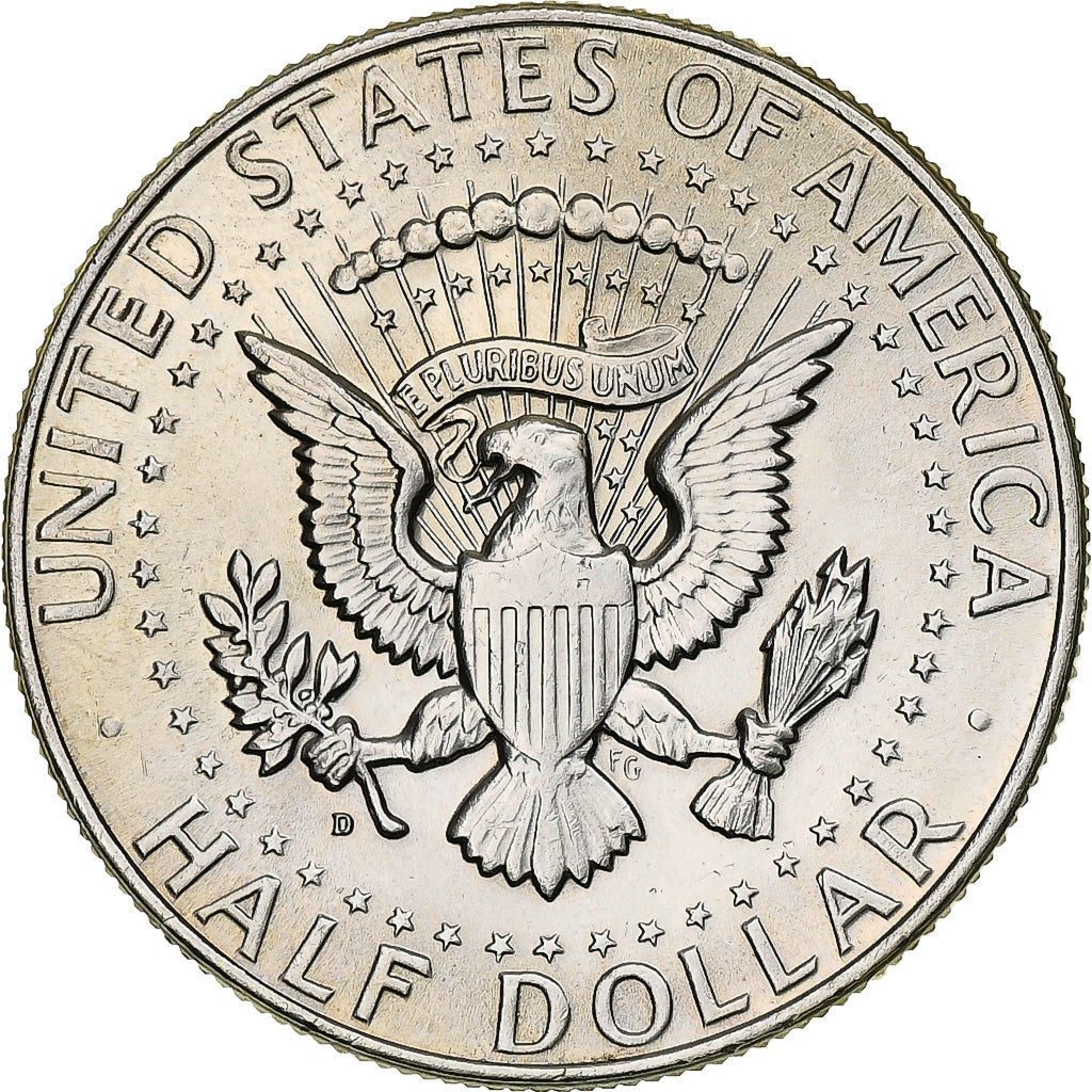 Moneda, Estados Unidos, John F. Kennedy, Half Dollar, 1964, Philadelphia, EBC+