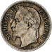 Moeda, França, Napoleon III, Franc, 1866, Paris, EF(40-45), Prata, KM:806.1