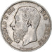 Monnaie, Belgique, Leopold II, 5 Francs, 5 Frank, 1870, Bruxelles, TB, Argent