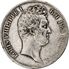Coin, France, Louis-Philippe, 5 Francs, 1831, Limoges, VF(30-35), Silver