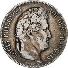 Monnaie, France, Louis-Philippe, 5 Francs, 1832, Marseille, TB, Argent