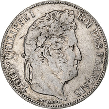 Munten, Frankrijk, Louis-Philippe, 5 Francs, 1834, Nantes, FR, Zilver