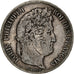Coin, France, Louis-Philippe, 5 Francs, 1835, Rouen, VF(20-25), Silver