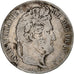 Munten, Frankrijk, Louis-Philippe, 5 Francs, 1836, Rouen, ZG+, Zilver, KM:749.2