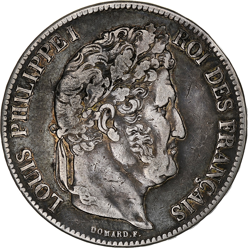 Monnaie, France, Louis-Philippe, 5 Francs, 1839, Paris, TB+, Argent
