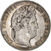 Coin, France, Louis-Philippe, 5 Francs, 1839, Rouen, VF(30-35), Silver