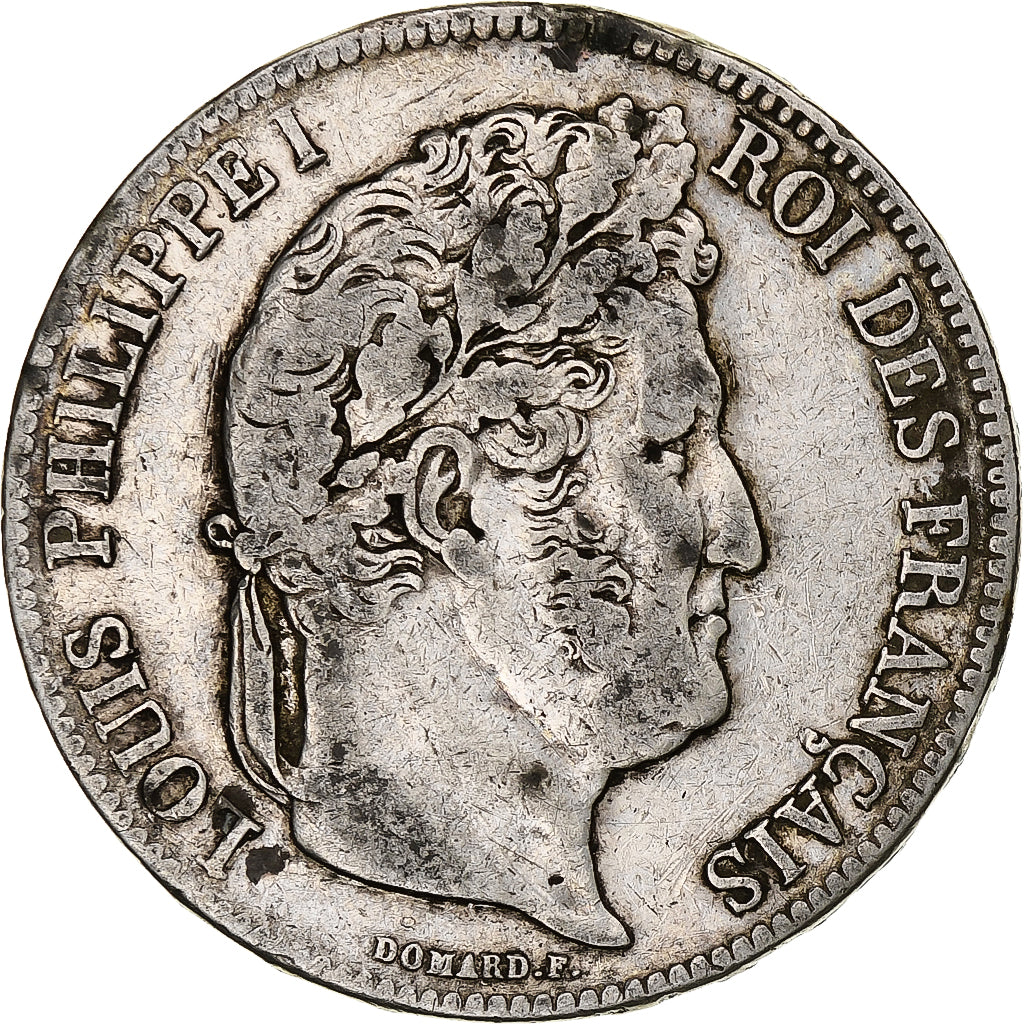 Monnaie, France, Louis-Philippe, 5 Francs, 1840, Paris, TB, Argent, Gadoury:678