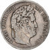 Moneta, Francja, Louis-Philippe, 5 Francs, 1842, Strasbourg, VF(20-25), Srebro