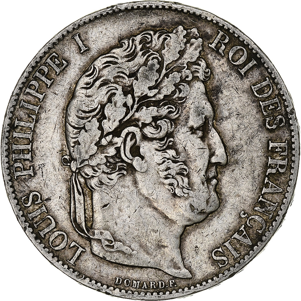 Monnaie, France, Louis-Philippe, 5 Francs, 1847, Paris, TB+, Argent