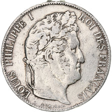 Coin, France, Louis-Philippe, 5 Francs, 1848, Bordeaux, VF(20-25), Silver