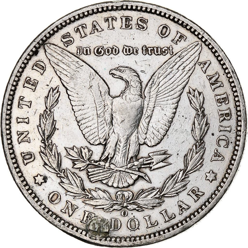 Munten, Verenigde Staten, Morgan dollar, 1896, U.S. Mint, New Orleans, FR+