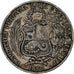 Coin, Peru, SOUTH PERU, Sol, 1869, Lima, VF(20-25), Silver, KM:196.3