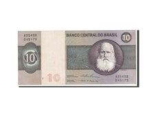Banknote, Brazil, 10 Cruzeiros, 1970, Undated, KM:193a, AU(55-58)