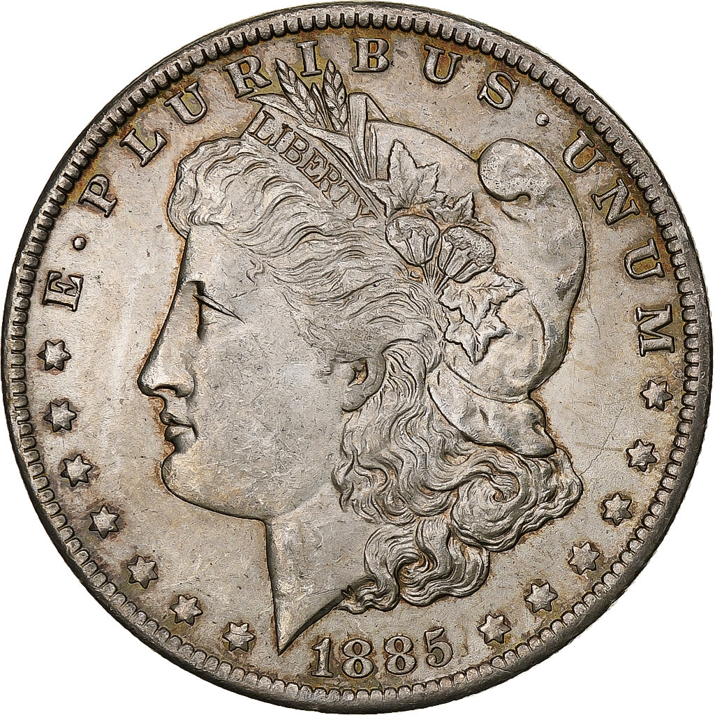 Coin, United States, Morgan Dollar, Dollar, 1885, U.S. Mint, New Orleans