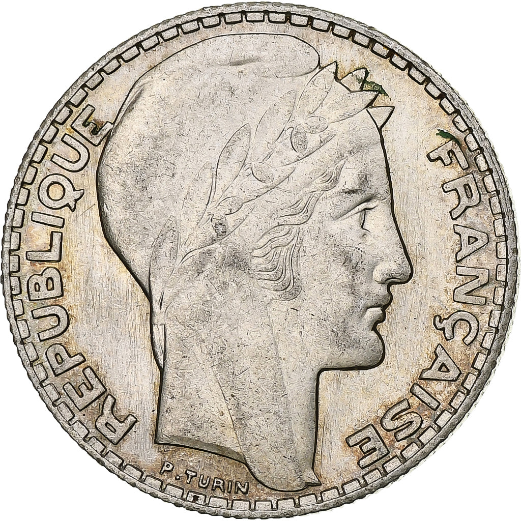 Moneta, Francia, Turin, 10 Francs, 1932, Paris, SPL-, Argento, KM:878