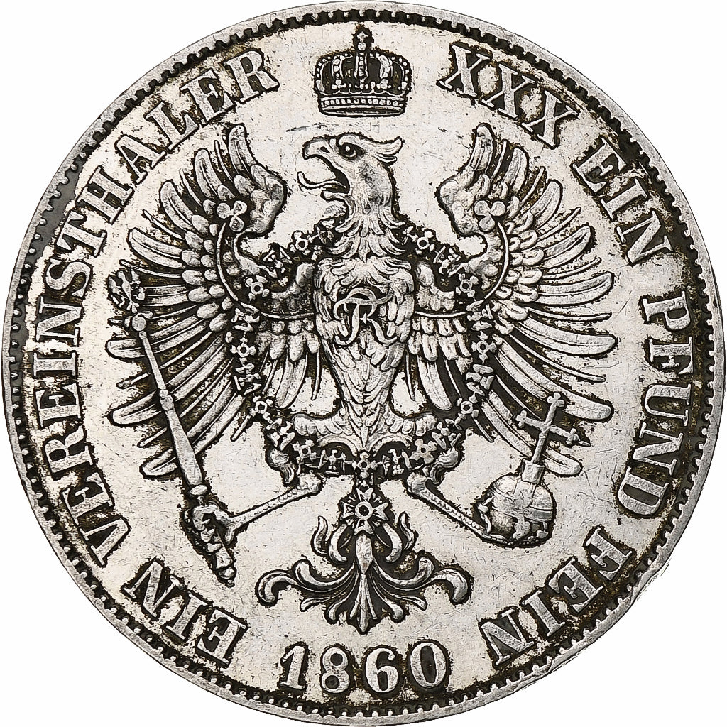 Coin, German States, PRUSSIA, Friedrich Wilhelm IV, Thaler, 1860, Berlin