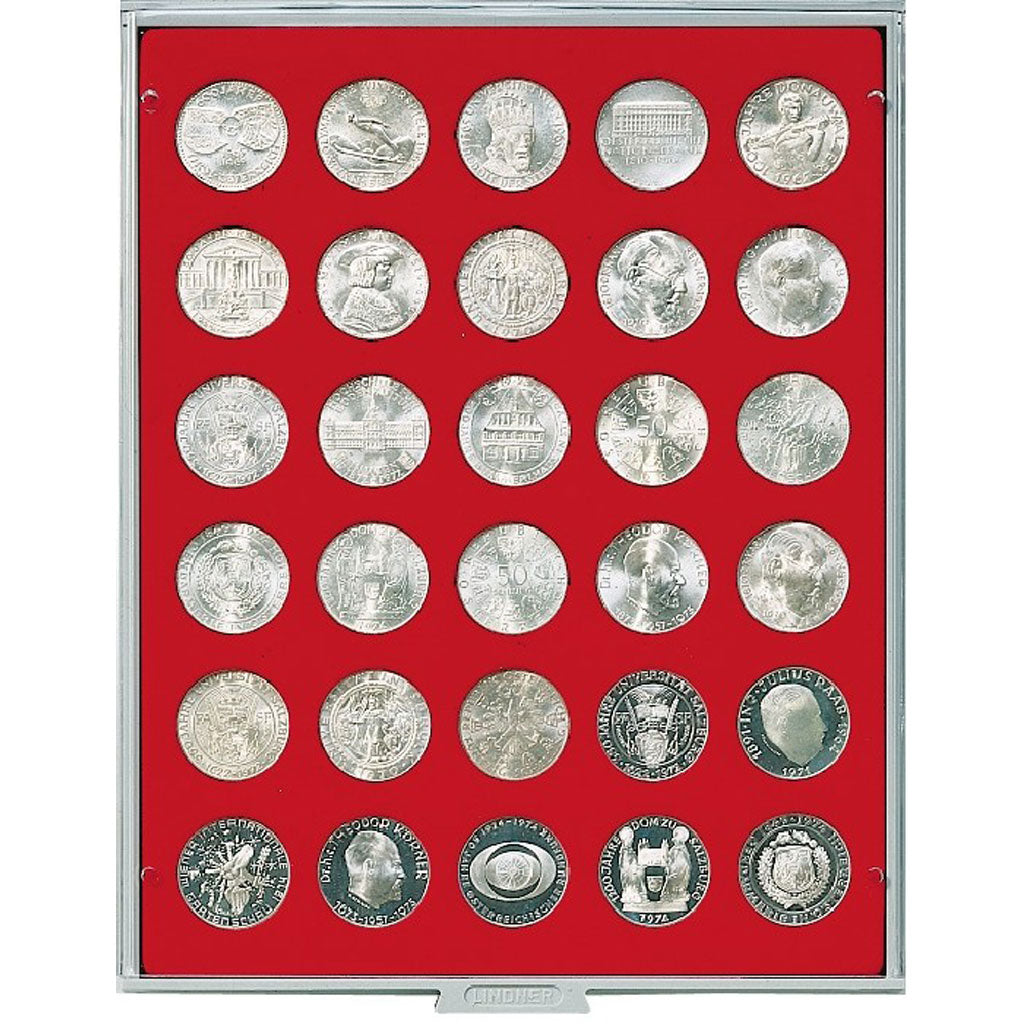 Box, rouge, 34, mm, Lindner:2150