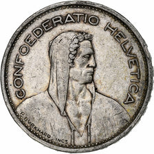 Coin, Switzerland, 5 Francs, 1931, Bern, EF(40-45), Silver, KM:40