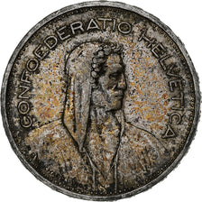 Coin, Switzerland, 5 Francs, 1933, Bern, VF(30-35), Silver, KM:40