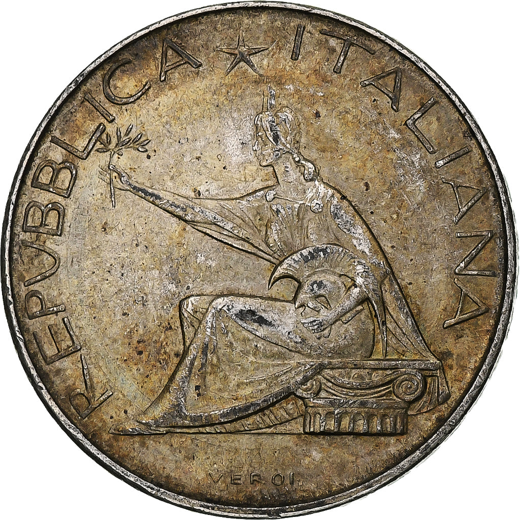 Coin, Italy, 500 Lire, 1961, Rome, EF(40-45), Silver, KM:99