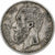 Moneda, Bélgica, Leopold II, Franc, 1886, Brussels, MBC, Plata, KM:28.2