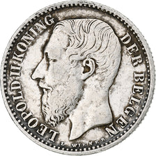 Coin, Belgium, Leopold II, Franc, 1887, VF(30-35), Silver, KM:29.1