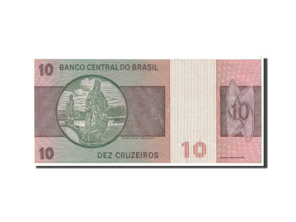 Brazil, 10 Cruzeiros, 1979, KM:193c, UNC(65-70)