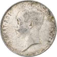 Coin, Belgium, Albert I, Franc, 1913, EF(40-45), Silver, KM:72