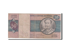 Banknote, Brazil, 50 Cruzeiros, 1970, Undated, KM:194a, VF(20-25)